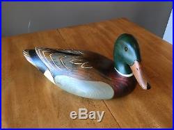 RARE Big Sky Carvers 30th Anniversary Mallard Hand Carved and Painted Decoy