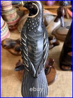 RARE Big Sky Carvers BIRD SIGNED Chris Olson MASTER'S EDITION 12 Carved 173/950