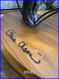 RARE Big Sky Carvers BIRD SIGNED Chris Olson MASTER'S EDITION 12 Carved 173/950