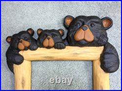 RARE Big Sky Carvers Bear Mirror