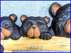 RARE Big Sky Carvers Bear Mirror