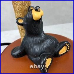 RARE Big Sky Carvers Bearfoots Honey Tree Lamp Figurine Jeff Fleming #857