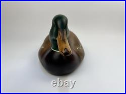 RARE Big Sky Carvers Wooden Mallard Duck Decoy SIGNED Linda Williams