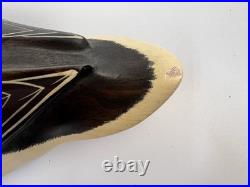 RARE Big Sky Carvers Wooden Mallard Duck Decoy SIGNED Linda Williams