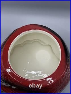 RETIRED FAT CARDINAL COOKIE JAR Phyllis Driscoll BIG SKY CARVERS Red Bird