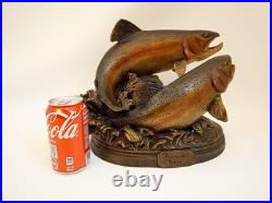 Rainbow Rising composite fish sculpture Big Sky Carvers Dick Idol A-800