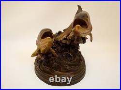 Rainbow Rising composite fish sculpture Big Sky Carvers Dick Idol A-800