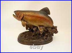 Rainbow Rising composite fish sculpture Big Sky Carvers Dick Idol A-800