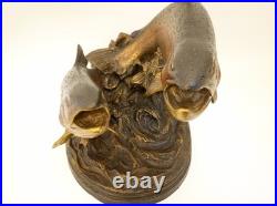 Rainbow Rising composite fish sculpture Big Sky Carvers Dick Idol A-800