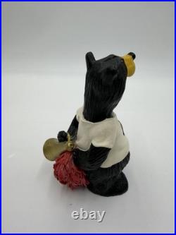 Rare Bearfoots Wisconsin Collegiate Collection Big Skies Carvers Figurine