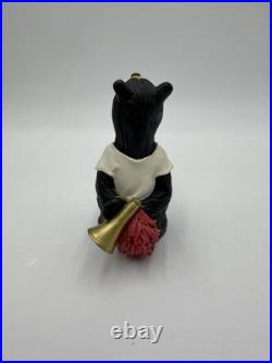 Rare Bearfoots Wisconsin Collegiate Collection Big Skies Carvers Figurine