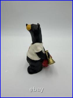 Rare Bearfoots Wisconsin Collegiate Collection Big Skies Carvers Figurine