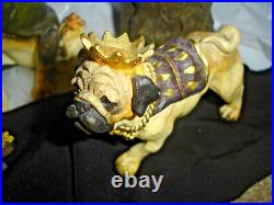 Rare Big Sky Carvers 9-pc Canine or Dogtivity Nativity Set! 
