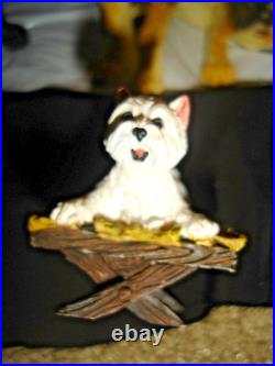 Rare Big Sky Carvers 9-pc Canine or Dogtivity Nativity Set! 