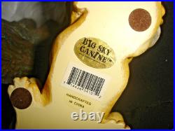 Rare Big Sky Carvers 9-pc Canine or Dogtivity Nativity Set! 