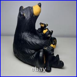 Rare Big Sky Carvers Jeff Fleming Bearfoots Bear Mama's Home Figurine
