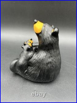 Rare Big Sky Carvers Jeff Fleming Bearfoots Bear Mama's Home Figurine