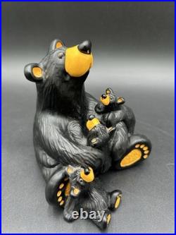 Rare Big Sky Carvers Jeff Fleming Bearfoots Bear Mama's Home Figurine