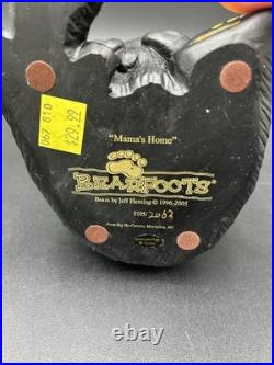 Rare Big Sky Carvers Jeff Fleming Bearfoots Bear Mama's Home Figurine