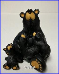 Rare Big Sky Carvers Jeff Fleming Bearfoots Bear Mama's Home SIGNED