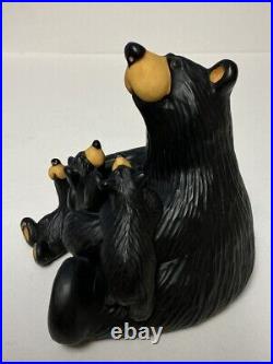 Rare Big Sky Carvers Jeff Fleming Bearfoots Bear Mama's Home SIGNED