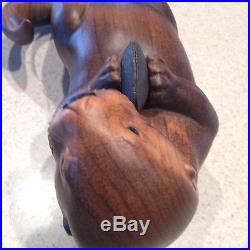 Rare Big Sky Carvers Masters Edition Wood Sea Otter The Baykeeper
