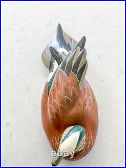 Rare Big Sky Carvers Masters Editions Woodcarvings American Wigeon 162/1250