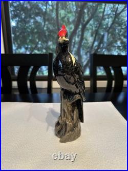 Rare Big Sky Carvers Sand Cast Woodpecker Deep Woods Prince Sculpture Pileated