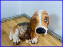 Rare COOKIE JAR Bassett Hound Dog, Big Sky Canine Phyllis Driscoll