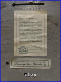 Rare Ducks Unlimited Kentucky Sign 19x15 By Big Sky Carvers