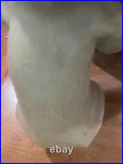 Rare Pamela Shawley Weaver Yellow Labrador Retriever Sculpture Big Sky Carvers