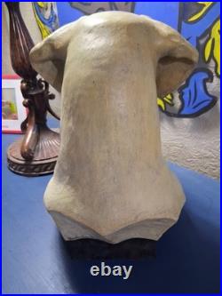 Rare Pamela Shawley Weaver Yellow Labrador Retriever Sculpture Big Sky Carvers