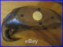 Rare Sea Otter By Big Sky Carvers Masters Edition Woodcarving Bozeman Mt
