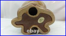 Rare Vintage BIG SKY CARVERS stoneware ceramic BEAR 6 brown/Green glaze