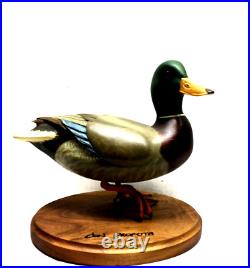 Rare Vintage Big Sky Carvers Masters' Edition Woodcarving Mallard Duck- 542/950