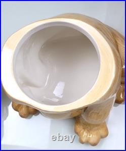 Rare Yellow Lab 12 Cookie Jar by Big Sky Carvers Canine Kitchen Collection 2001