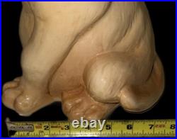 Rare Yellow Lab 12 Cookie Jar by Big Sky Carvers Canine Kitchen Collection 2001