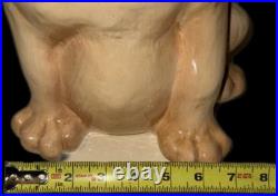 Rare Yellow Lab 12 Cookie Jar by Big Sky Carvers Canine Kitchen Collection 2001