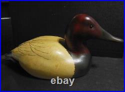 Redhead Duck Decoy, Big Sky Carvers, Orvis Decoys, Signed Thomas Chandler