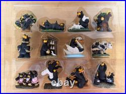 Retired Big Sky Carvers 12 Days of Christmas Ornament Set in Box Excellent