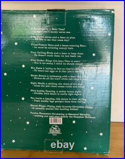 Retired Big Sky Carvers 12 Days of Christmas Ornament Set in Box Excellent