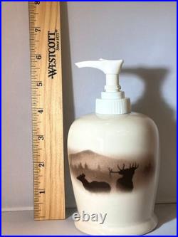 Retired Big Sky Carvers High Country Harmony 4 PC Bath SET ensemble NEW 77261