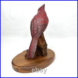 Richard Lamson Cardinal Bird Big Sky Scarlet Song Figurine Limited Edition
