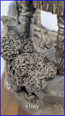 Rick Terry Lewis Clark Captains Big Sky Carvers Montana Bronze Statue #20/2450