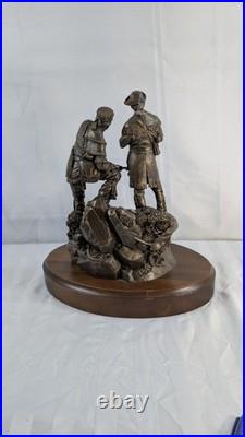 Rick Terry Lewis Clark Captains Big Sky Carvers Montana Bronze Statue #20/2450