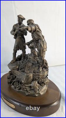 Rick Terry Lewis Clark Captains Big Sky Carvers Montana Bronze Statue #20/2450