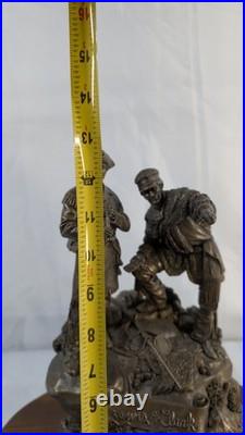 Rick Terry Lewis Clark Captains Big Sky Carvers Montana Bronze Statue #20/2450