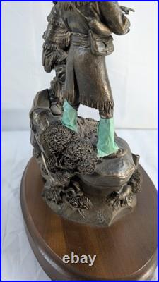 Rick Terry Lewis Clark Captains Big Sky Carvers Montana Bronze Statue #20/2450