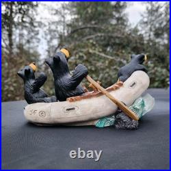 River Rafters BEARFOOTS Bear Jeff Fleming Big Sky Carvers LIMITED NUMBERED C413