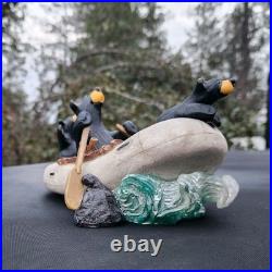 River Rafters BEARFOOTS Bear Jeff Fleming Big Sky Carvers LIMITED NUMBERED C413